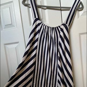 BR Tank, Navy Stripe, Size XL